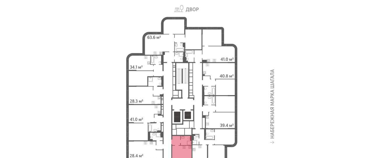 квартира г Москва метро Нагатинская б-р Братьев Весниных фото 2