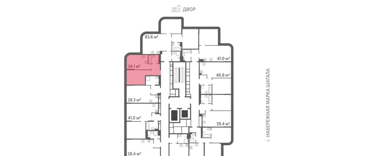 квартира г Москва метро Нагатинская б-р Братьев Весниных фото 2