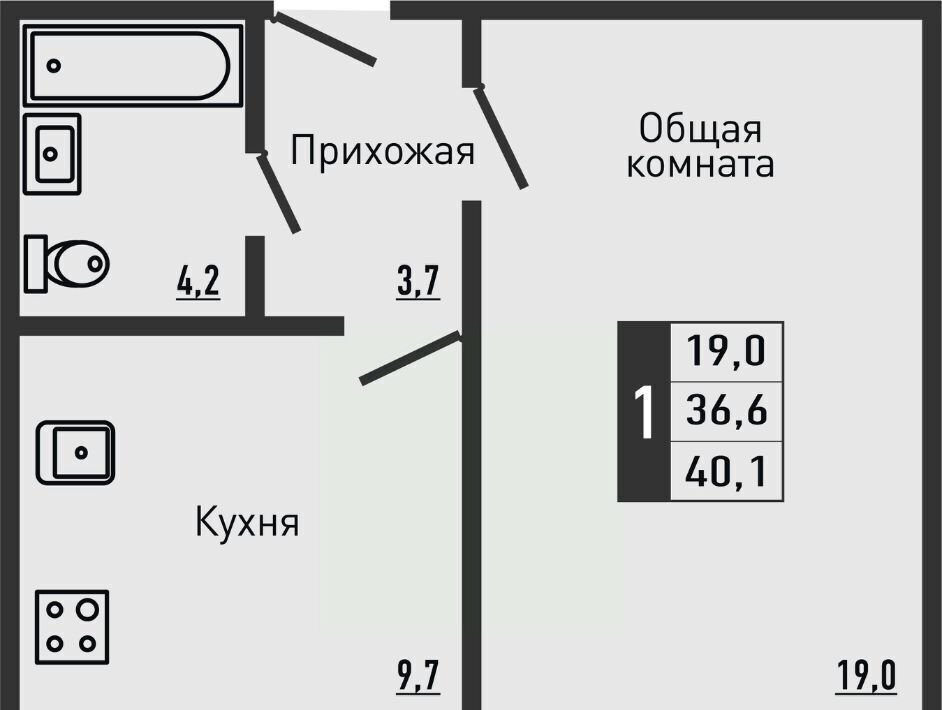 квартира р-н Орловский д Жилина ул Садовая 2к/2 ЖК «Зеленый квартал» фото 1