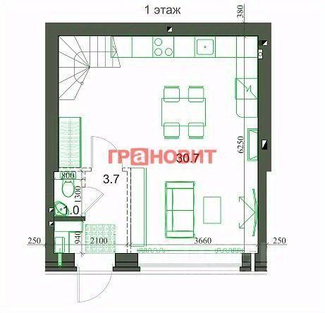 дом р-н Новосибирский п Элитный р-н мкр Березки сельсовет, 153, Новосибирск, Мичуринский фото 2