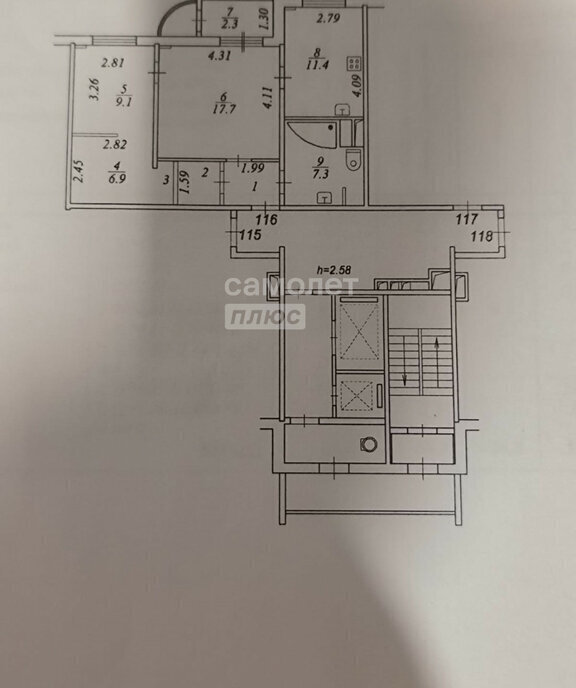 квартира г Москва метро Новокосино проезд Мирской 10 Московская область, Балашиха фото 3