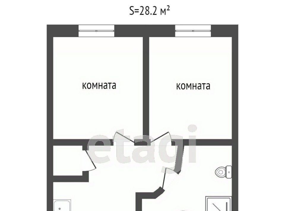 квартира г Тверь р-н Пролетарский ул Спартака 45к/1 фото 2