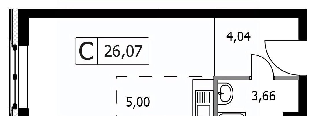 квартира г Москва п Внуковское ЖК «Городские истории» метро Рассказовка к 1 фото 1