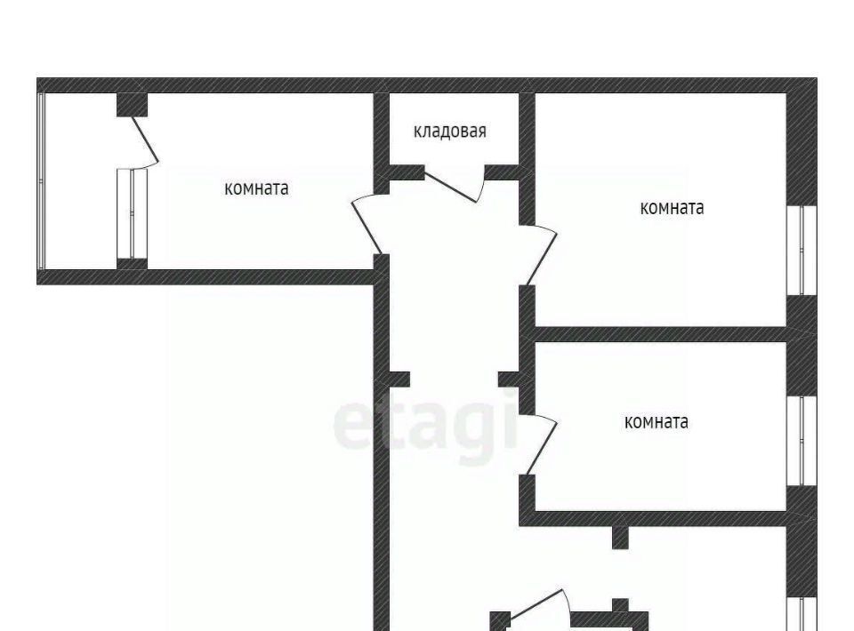 квартира г Нижний Новгород Горьковская ул Володарского 4 фото 19