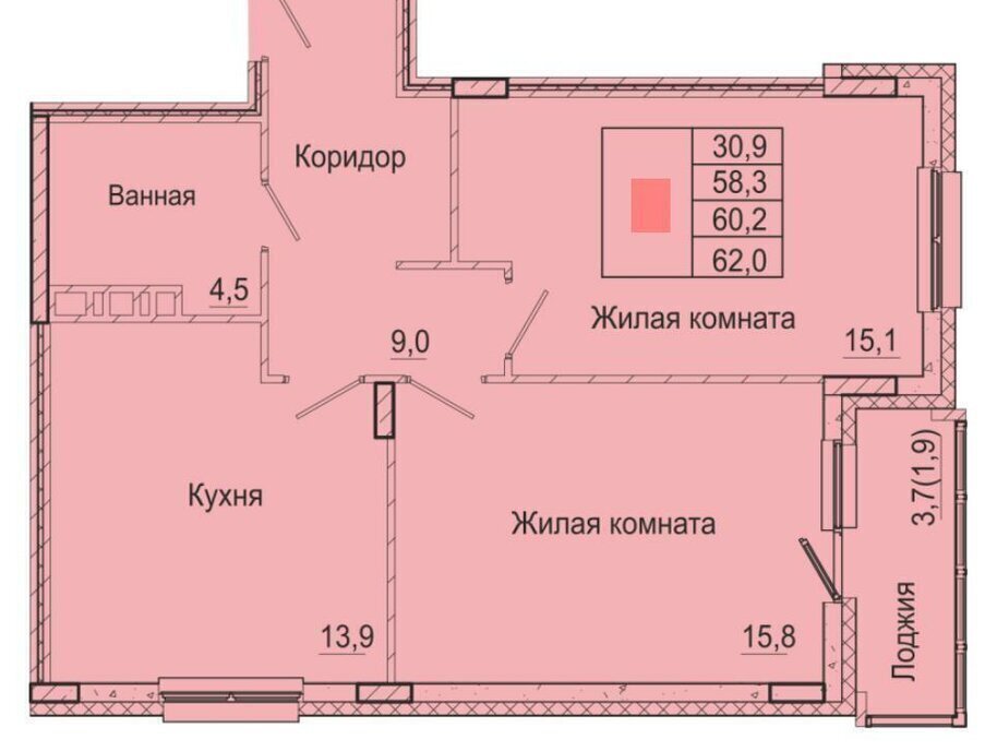 квартира г Пермь р-н Индустриальный пер Бисерский 5 фото 1