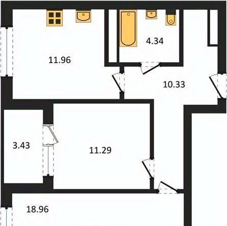 квартира г Воронеж р-н Центральный ул Ломоносова 116/1 фото 1