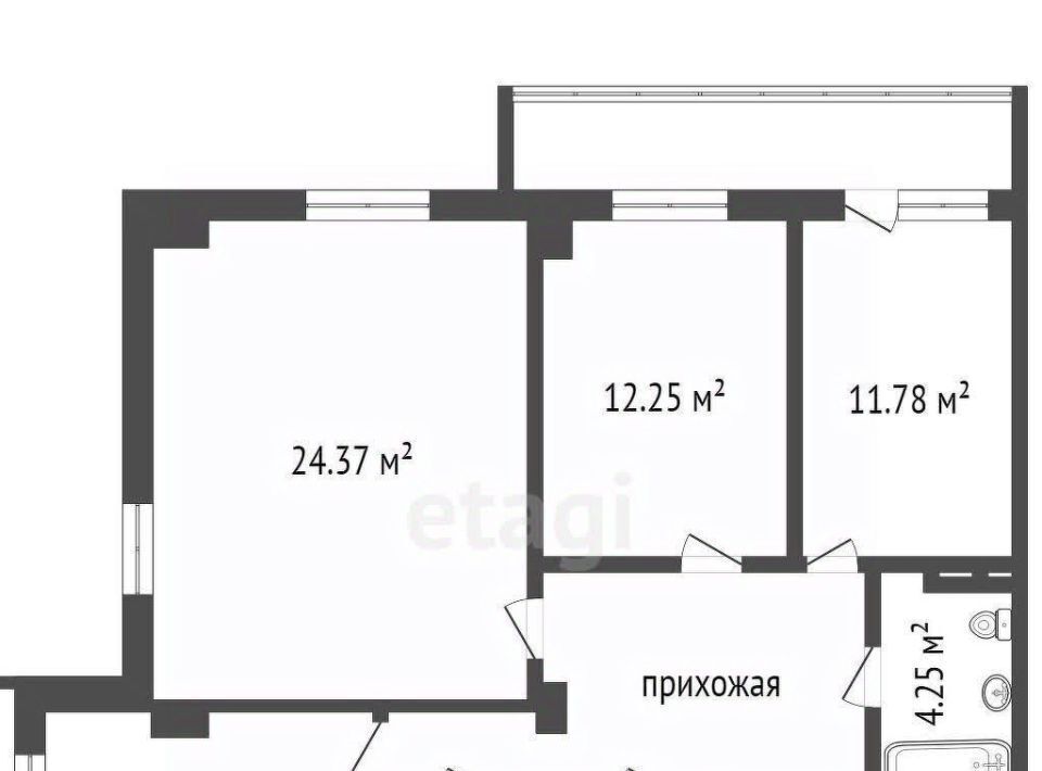 квартира г Красноярск р-н Свердловский ул Судостроительная 27г фото 11