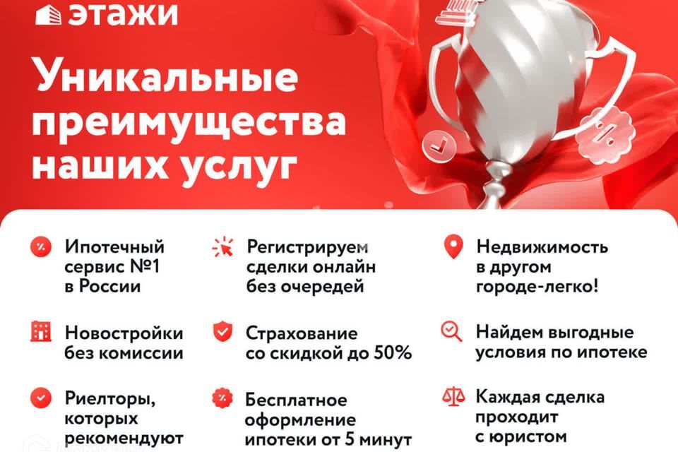 квартира г Тамбов р-н Ленинский ул Советская 23 Тамбов городской округ, Архиепископа Луки, 81а/1 фото 3