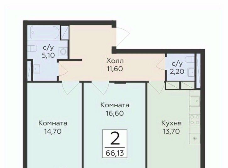 квартира г Ивантеевка снт Родники Удельная, Родники жилой комплекс, Раменский муниципальный округ фото 1