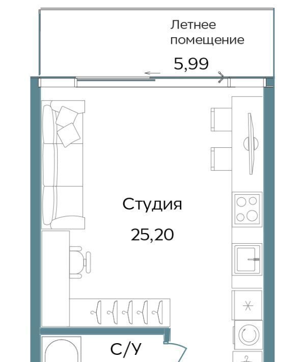 квартира г Саки ул Морская фото 1