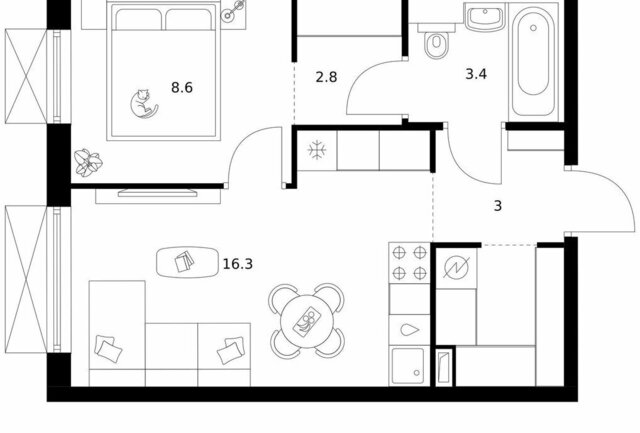 метро Черкизовская 2-й Иртышский 1/3 фото