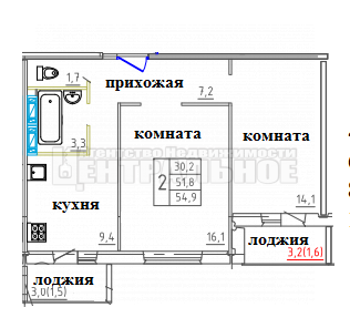 квартира г Смоленск ул Киевская 2-я 24 фото 3