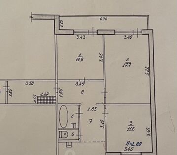 квартира г Волгоград р-н Советский ул им. Богданова 1/2 фото 21