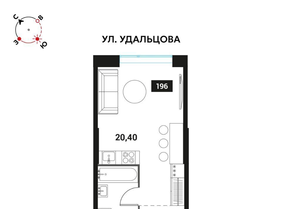 квартира г Москва метро Раменки ЖК «Инноватор» к А фото 1
