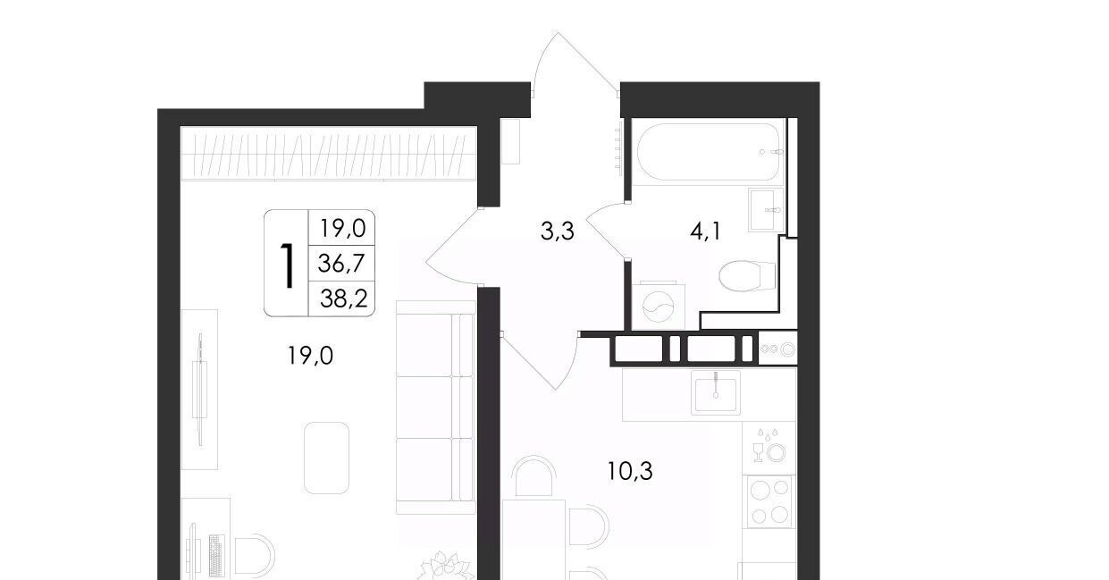квартира г Воронеж р-н Центральный ул Загоровского 5/3 фото 1