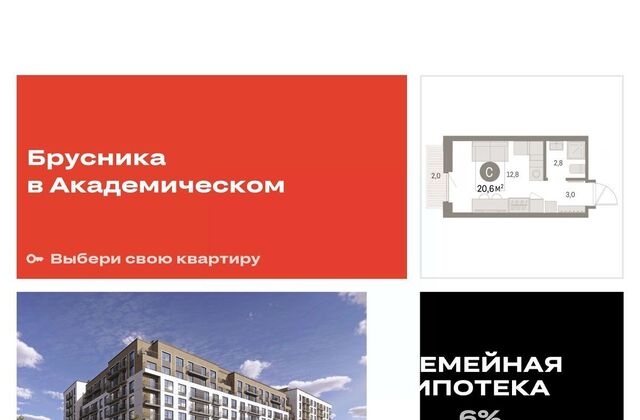 Чкаловская ЖК Брусника в Академическом фото