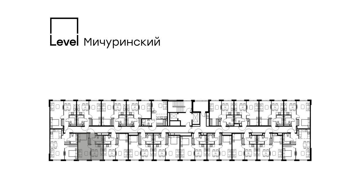 квартира г Москва метро Мичуринский проспект ЖК Левел Мичуринский к 9 фото 2