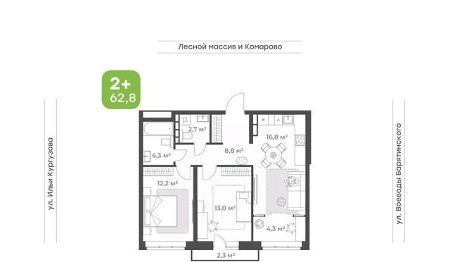 р-н Калининский ЖК «Ботаника» фото