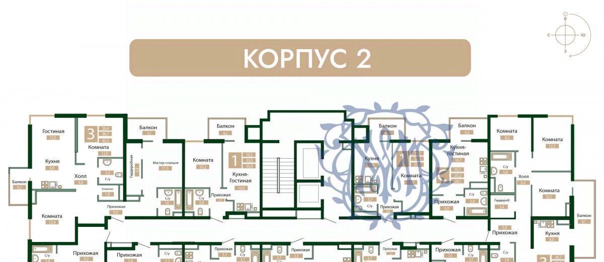 квартира р-н Симферопольский пгт Молодежное фото 6