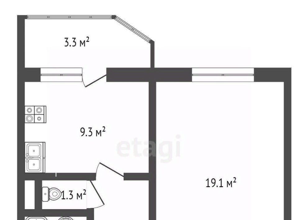 квартира г Орел р-н Заводской ул Емлютина 18 фото 2