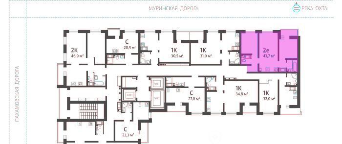 квартира г Санкт-Петербург метро Академическая Ручьи фото 2