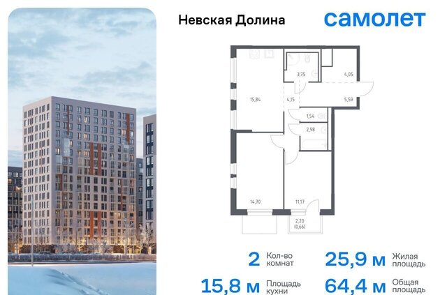 г Зеленогорск ул Невская 1/3 метро Рыбацкое р-н Всеволожский, г. п. Свердловское городское, д. Новосаратовка, Долина фото