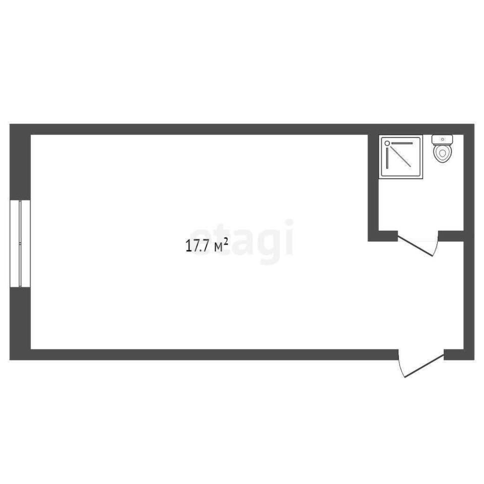 комната г Якутск ул Дзержинского 22/6 фото 7