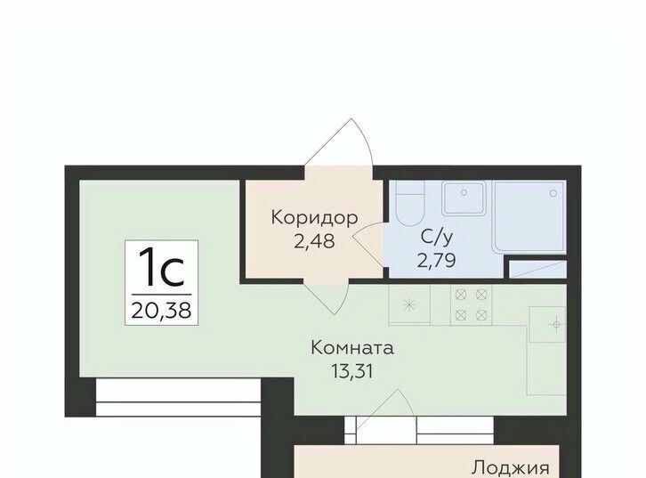 квартира г Воронеж р-н Ленинский ул Матросова 64а фото 1