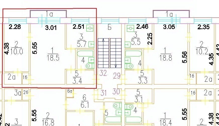 квартира г Москва п Внуково метро Аэропорт ЗАО Внуково ул Аэрофлотская 2/5 фото 7