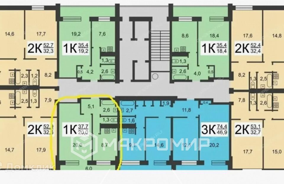 квартира г Москва ул 5-я Кожуховская 14/1 Юго-Восточный административный округ фото 1