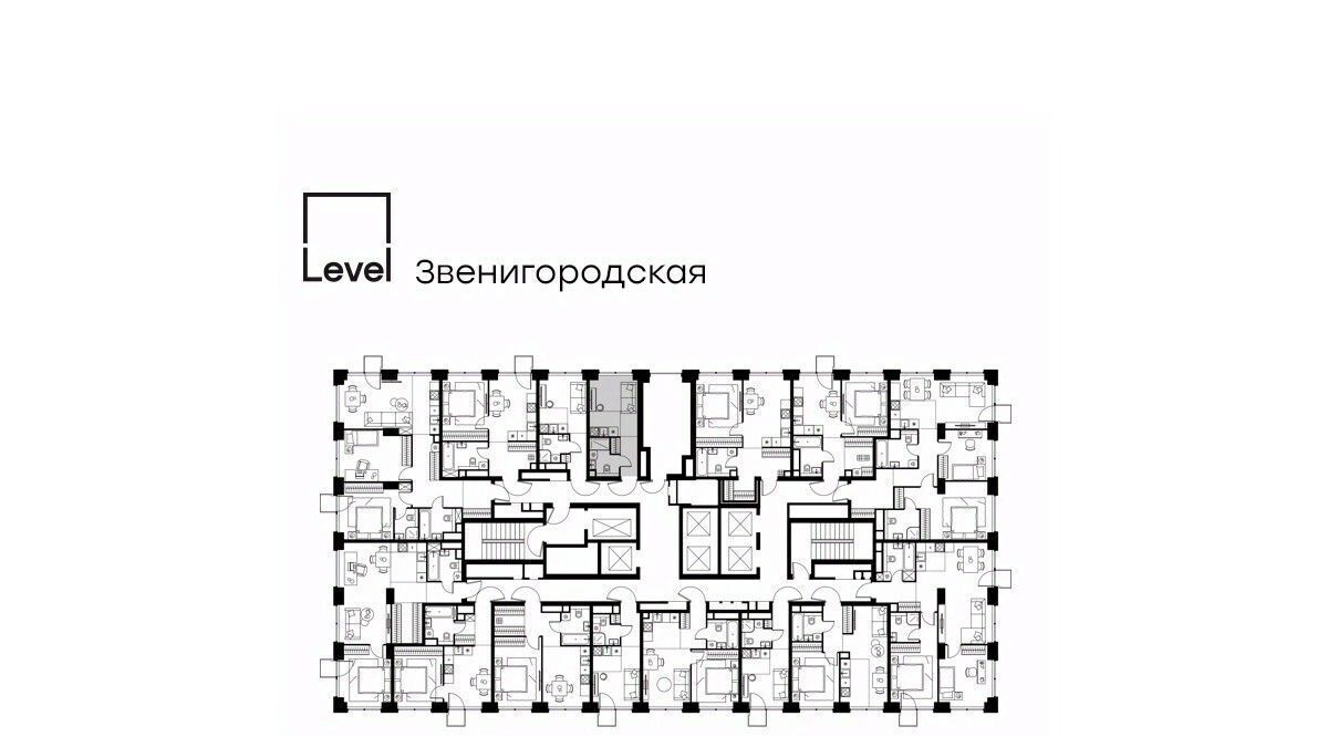 квартира г Москва метро Хорошёво Левел Звенигородская жилой комплекс фото 2