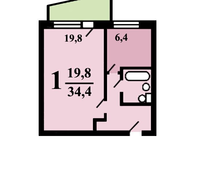 квартира г Москва метро Южная ул Кировоградская 16к/2 фото 22