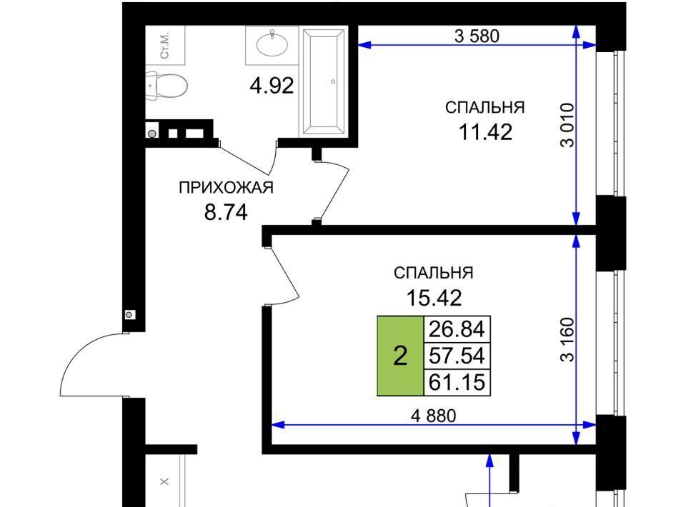 квартира р-н Гурьевский г Гурьевск ЖК «Включи» фото 1