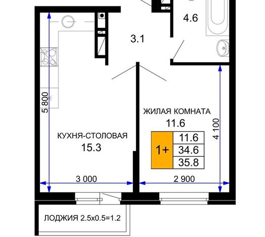 квартира ЖК «Дыхание» фото