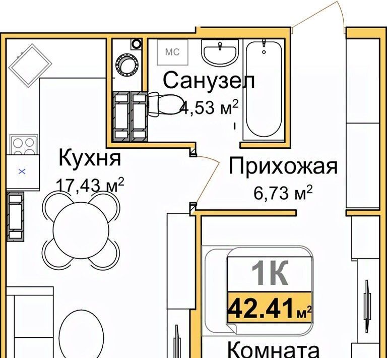 квартира г Симферополь р-н Центральный ул Батурина фото 1