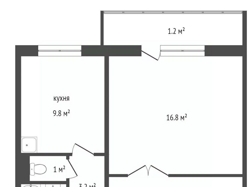 квартира г Красноярск р-н Свердловский ул Карамзина 11 фото 12