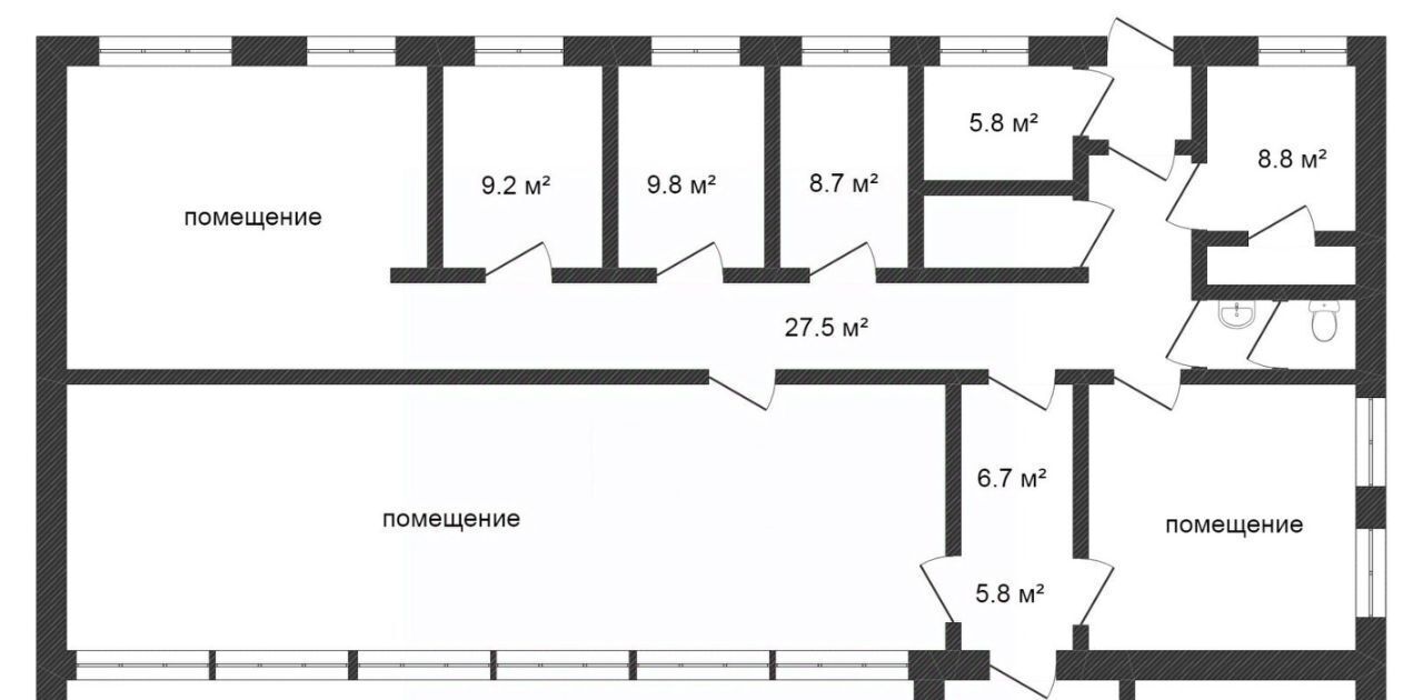 торговое помещение г Новый Уренгой микрорайон Лимбяяха мкр Надежда 1 фото 2