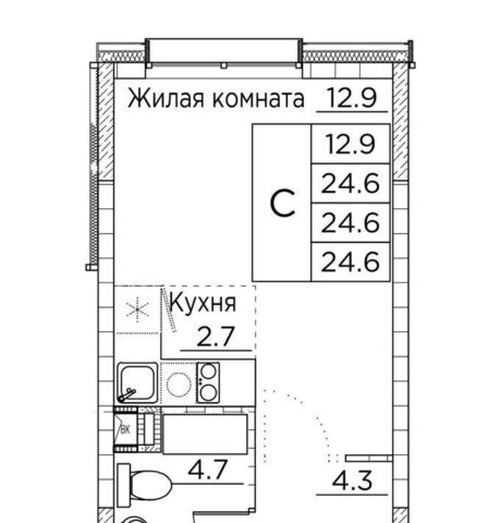 р-н Ленинский ул Расула Гамзатова 7к/2 фото