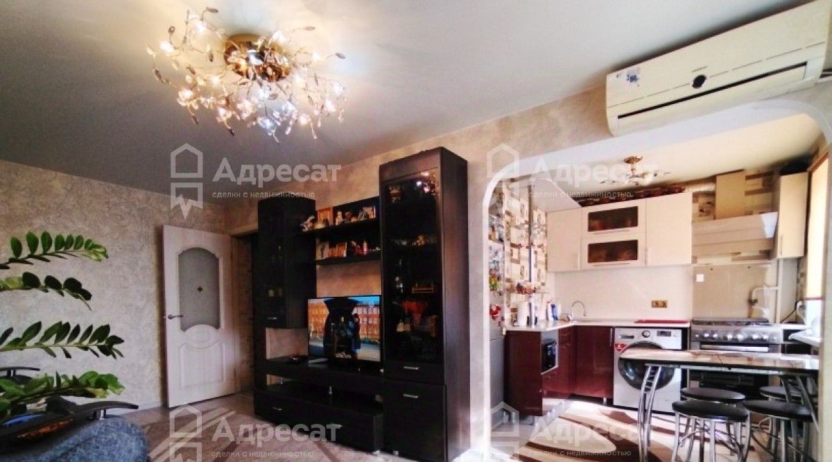 квартира г Волгоград мкр Ангарский р-н Дзержинский ул им. Тургенева 2 фото 1
