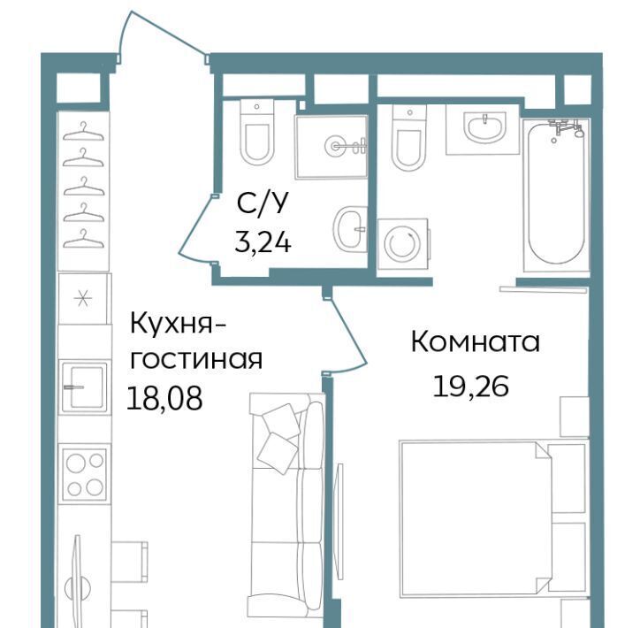 квартира г Саки ул Морская фото 1