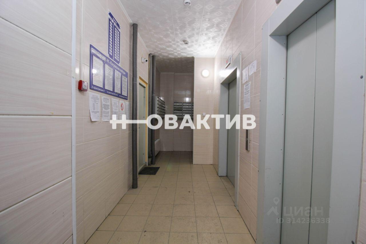 квартира г Новосибирск р-н Октябрьский ул В.Высоцкого 51 ЖК «Лазурный» фото 23