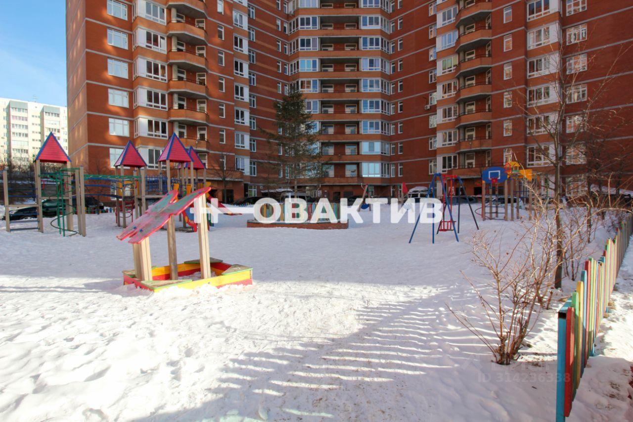 квартира г Новосибирск р-н Октябрьский ул В.Высоцкого 51 ЖК «Лазурный» фото 25
