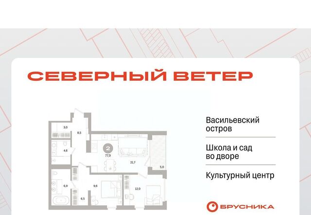 метро Приморская Северный Ветер жилой комплекс фото