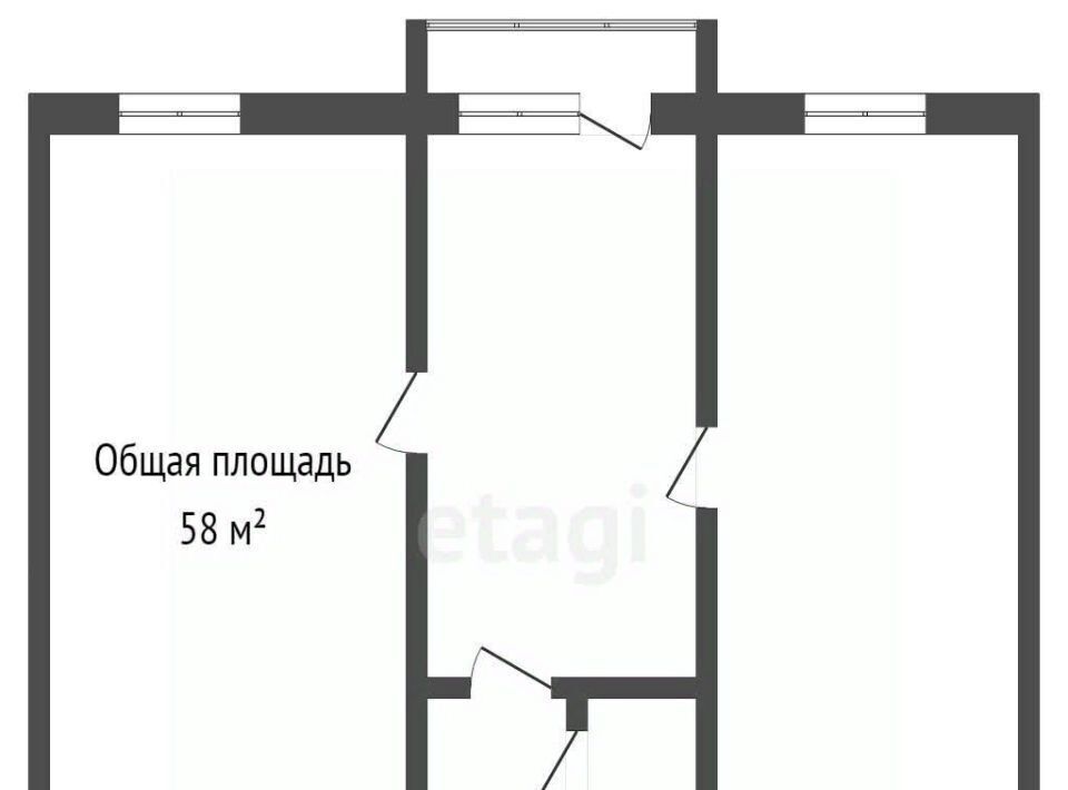 комната г Мыски микрорайон Притомский кв-л 17-ый 17 фото 9