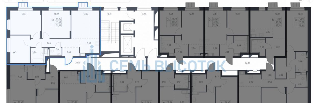 квартира г Москва метро Силикатная ЖК «Алхимово» № 108 кв-л, к 11 фото 2