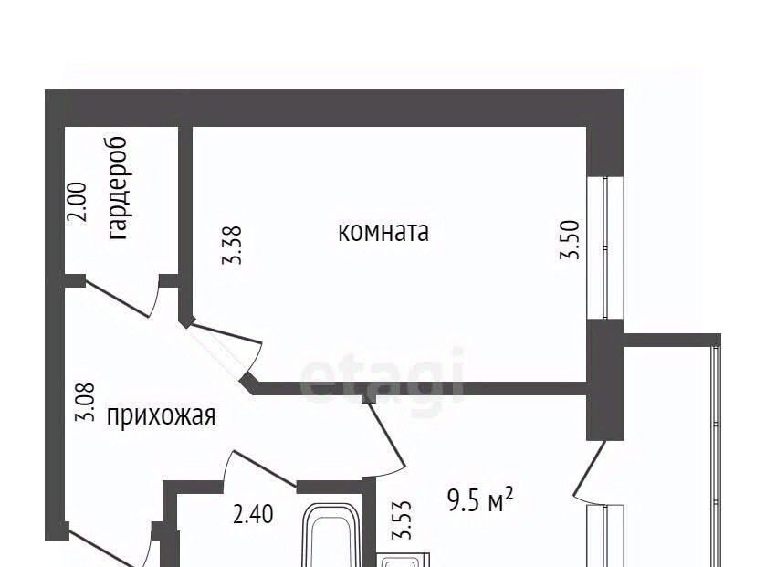 квартира г Калуга р-н Октябрьский ул Пригородная 41 фото 2