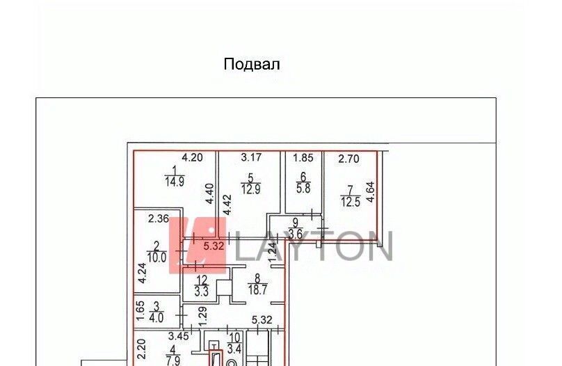 офис г Москва метро Спортивная ул Ефремова 19к/1 фото 1