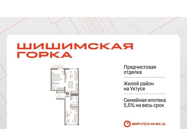 р-н Чкаловский Ботаническая жилой район «Шишимская горка» ул. Гастелло, 19А фото