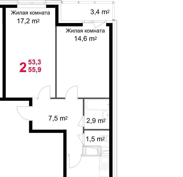 квартира г Подольск микрорайон Красная Горка ул Садовая 14 фото 1