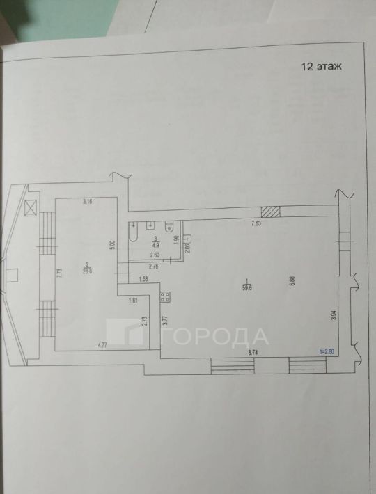 квартира г Барнаул р-н Центральный пр-кт Красноармейский 59а фото 2